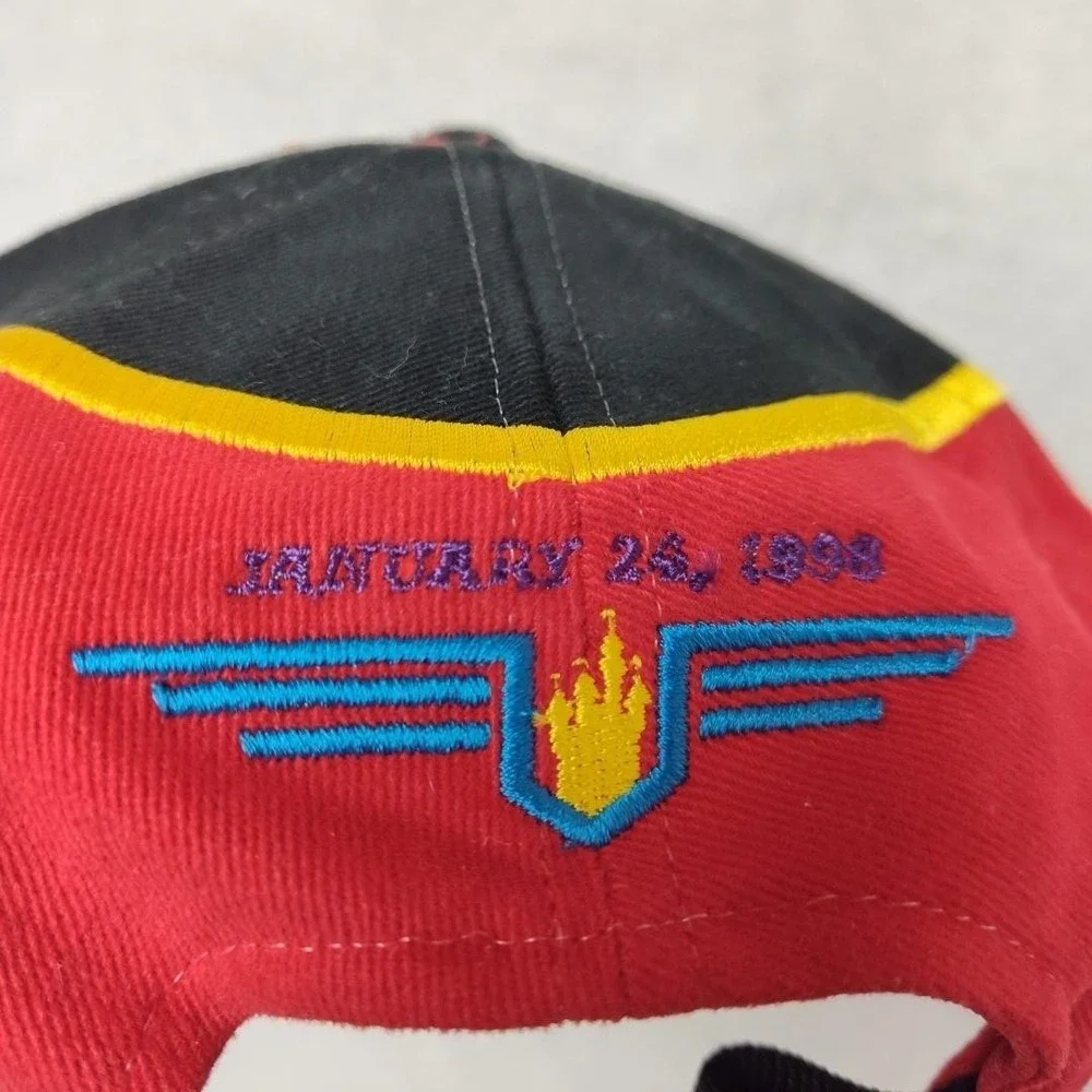 Vintage Goofys Hat Cap Strap Back One Size Mens Disney Indy 200‎ 90s Speedway